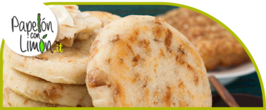 Pork Crackling Arepas