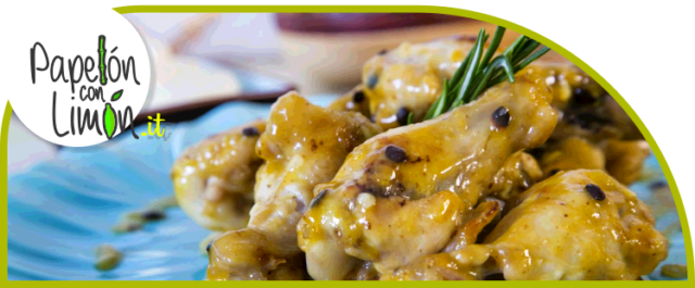 Chicken Baked in Passion Fruit Sauce